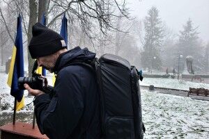 На Волині побував італійський фотограф, який через світлини розповідає світові про Україну