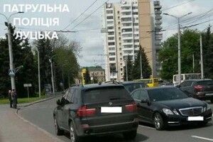 Водій у центрі Луцька думав, що на BMW Х5 можна дозволити собі більше