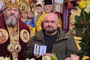 Волонтер-волинянин отримав високу нагороду (Фото)