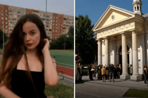 «Мама втратила єдину дочку»: попрощалися з 18-річною загиблою внаслідок буревію (Фото, відео)