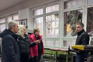 Внаслідок ворожого обстрілу на Волині пошкодженно приміщення коледжу