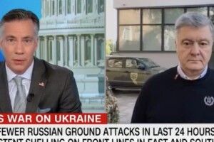 Порошенко в ефірі CNN закликав світ робити все можливе для порятунку людей в Маріуполі