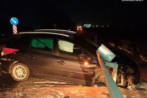 На Волині п’яний водій вчинив ДТП на трасі (Фото)
