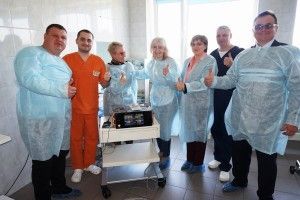 На Волині для порятунку дітей застосовують електрохірургію