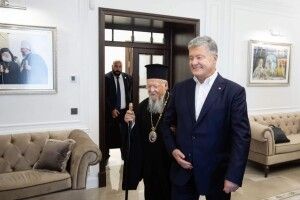 Петро Порошенко: «Його Всесвятість називає війну росії проти України диявольською»
