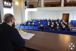 У Луцьку отець ректор зустрівся зі студентами Волинської православної богословської академії (фото)