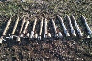Новий вдесятеро більший схрон російської зброї виявили прикордонники на Донеччині