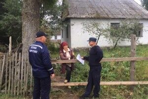 Степанські рятувальники у вихідні навчали громадян правилам пожежної безпеки