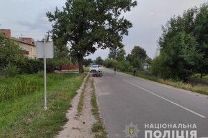У волинському селі мотоцикл збив школярку (Фото) 