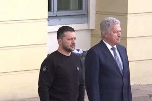 Володимир Зеленський приїхав у Фінляндію (Відео)
