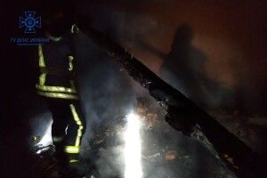 На Ковельщині за один вечір гасили дві пожежі (Фото)