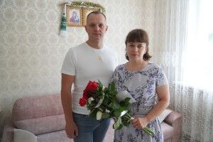 На Волині маму полеглого Героя привітали з особистим святом