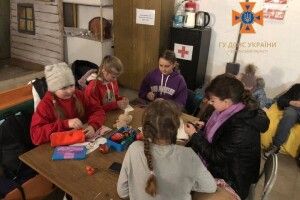 Діти в Камені-Каширському під час тривоги з користю провели час у пункті незламності