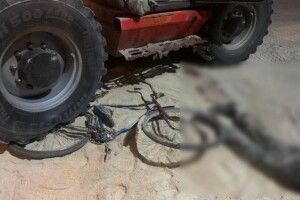 На Волині навантажувач на смерть переїхав велосипедиста
