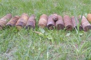 На Волині за минулий тиждень знешкодили 37 старих боєприпасів