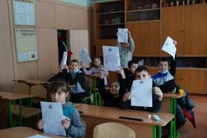 У Журавичах школярів вчили берегти журавлів та малювати зубрів (Фото)