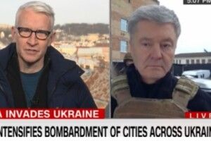Порошенко в ефірі CNN закликав дати Україні винищувачі, системи протиповітряної та протитанкової оборони