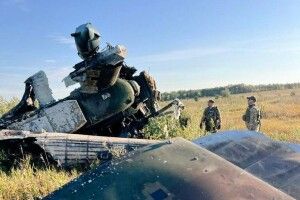 Українські захисники збили рашистський Мі-28 (Відео)