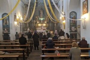 У костелі святих Іоакима і Анни у Володимирі відправили Пасхальну месу