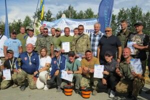 На Волині пройшов риболовний турнір серед військових