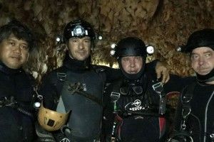 Із залитої водою печери у Таїланді врятували всіх