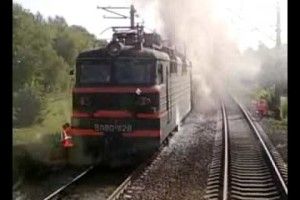 Горів поїзд Ягодин-Ковель