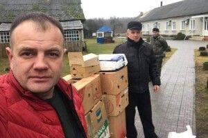 У волинські геріатричні установи відвезли різдвяні подарунки