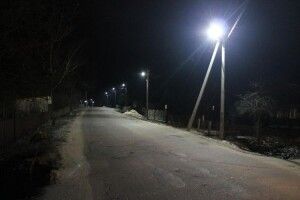 Село Нова Вижва в темну пору доби не впізнати