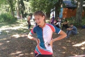 Старовижівські орієнтувальники тренувалися вночі з ліхариком
