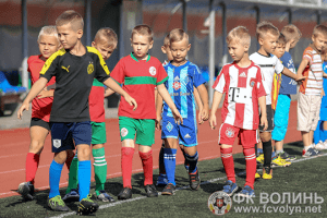 У Луцьку сьогодні відбирали маленьких Роналду та Мессі для «Волині»