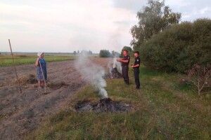 На Волині притягнуто до відповідальності трьох паліїв сухої рослинності