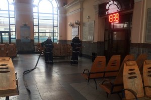 У Ковелі «горів» залізничний вокзал