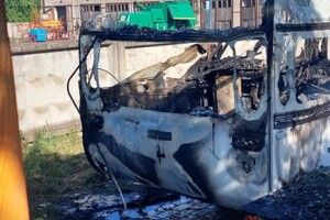 Біля Луцька вночі горів аеродром (Фото)