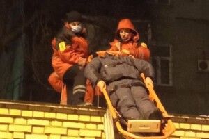 Рятувальники ледь не добили постраждалого (Відео)