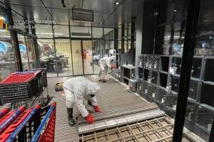 У луцькому супермаркеті виявили ртуть: відвідувачів евакуювали (Фото)