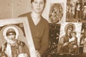 ДУШЕВНИЙ СПОКІЙ ЗНАХОДИТЬ У ВИШИВАННІ ІКОН