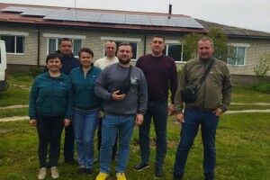 Медичні заклади громади на Волині отримали сонячні панелі завдяки міжнародному проєкту