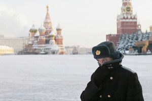 Москву засипало снігом
