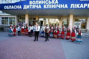 На Волині маленькі пацієнти вже святкують