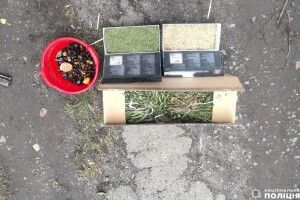 Зброя, наркотики та бурштин: поліцейські затримали жителя Сарненського району