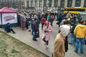 Прибічникам Президента Порошенка не вистачило квитків на НСК «Олімпійський»