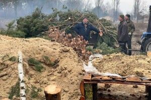 На півночі Рівненщини зводять оборонні споруди (Фото)