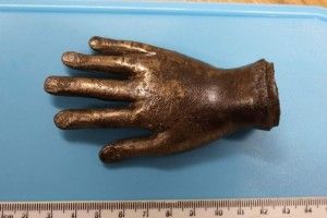 Археологи відкопали «руку бога»