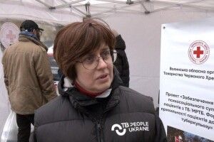 У центрі Луцька людей перевіряли на туберкульоз