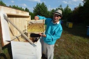 Свій перший вулик Юрій Мартинюк зробив ще у 15 років