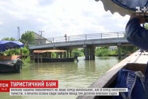 Іноземні туристи штурмують «українську Венецію»