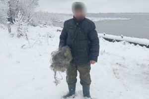 На водоймах Волині затримали рибних браконьєрів
