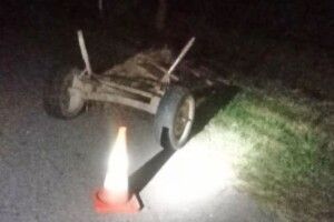 На Рівненщині мотоцикліст врізався у підводу: двоє осіб у лікарні