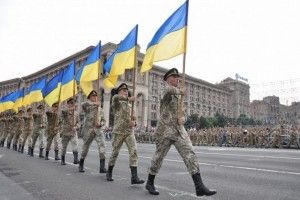 Сьогоднішній парад у Києві транслюватимуть на Театральному майдані у Луцьку