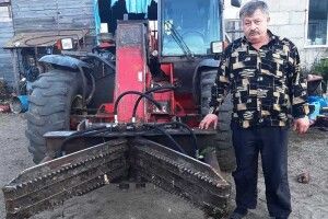 Як сільський  умілець «щелепи крокодила» змайстрував